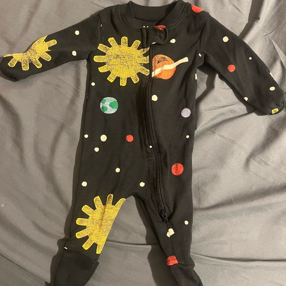 Colorful Patterned Kids One Piece